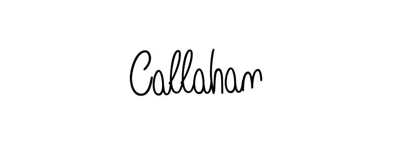 You should practise on your own different ways (Angelique-Rose-font-FFP) to write your name (Callahan) in signature. don't let someone else do it for you. Callahan signature style 5 images and pictures png