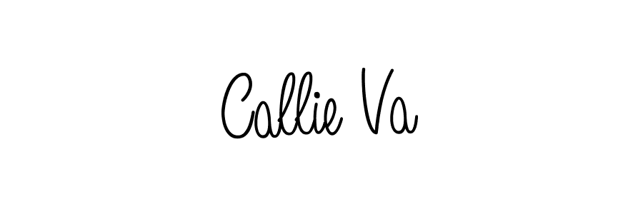 The best way (Angelique-Rose-font-FFP) to make a short signature is to pick only two or three words in your name. The name Callie Va include a total of six letters. For converting this name. Callie Va signature style 5 images and pictures png