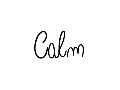 Calm stylish signature style. Best Handwritten Sign (Angelique-Rose-font-FFP) for my name. Handwritten Signature Collection Ideas for my name Calm. Calm signature style 5 images and pictures png