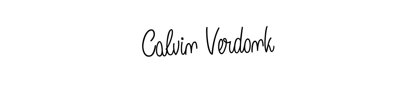 How to Draw Calvin Verdonk signature style? Angelique-Rose-font-FFP is a latest design signature styles for name Calvin Verdonk. Calvin Verdonk signature style 5 images and pictures png