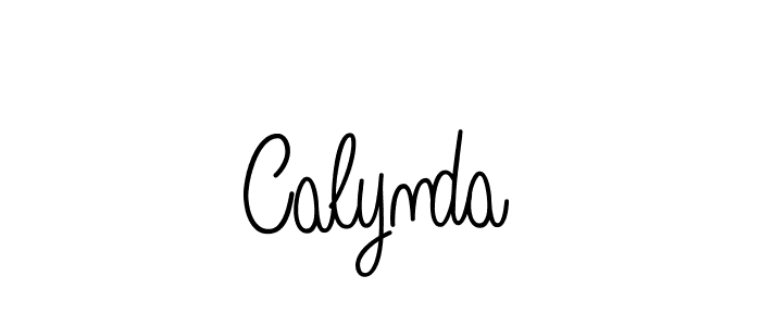 Best and Professional Signature Style for Calynda. Angelique-Rose-font-FFP Best Signature Style Collection. Calynda signature style 5 images and pictures png