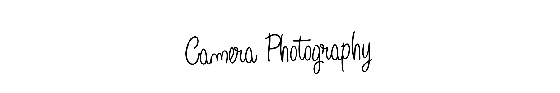 Make a beautiful signature design for name Camera Photography. With this signature (Angelique-Rose-font-FFP) style, you can create a handwritten signature for free. Camera Photography signature style 5 images and pictures png