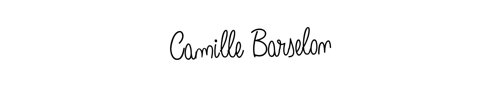 Make a short Camille Barselon signature style. Manage your documents anywhere anytime using Angelique-Rose-font-FFP. Create and add eSignatures, submit forms, share and send files easily. Camille Barselon signature style 5 images and pictures png