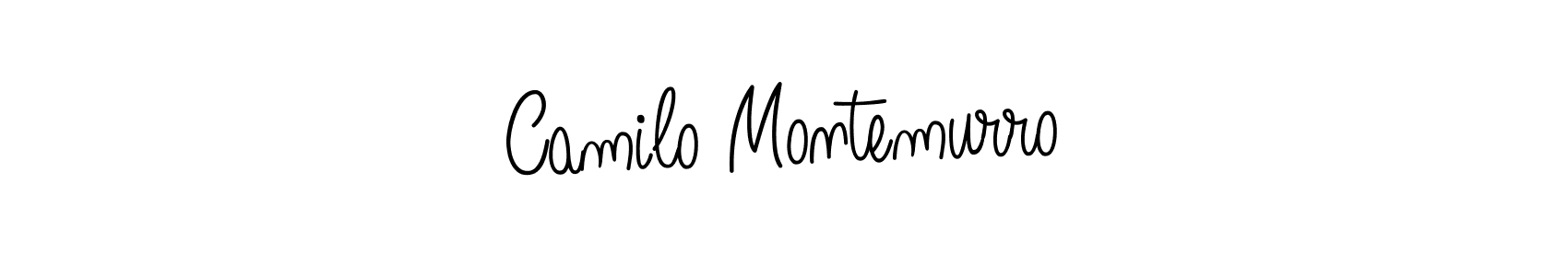 Make a beautiful signature design for name Camilo Montemurro. With this signature (Angelique-Rose-font-FFP) style, you can create a handwritten signature for free. Camilo Montemurro signature style 5 images and pictures png