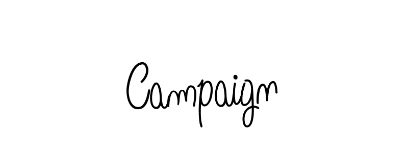 The best way (Angelique-Rose-font-FFP) to make a short signature is to pick only two or three words in your name. The name Campaign include a total of six letters. For converting this name. Campaign signature style 5 images and pictures png