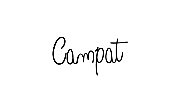 How to make Campat signature? Angelique-Rose-font-FFP is a professional autograph style. Create handwritten signature for Campat name. Campat signature style 5 images and pictures png
