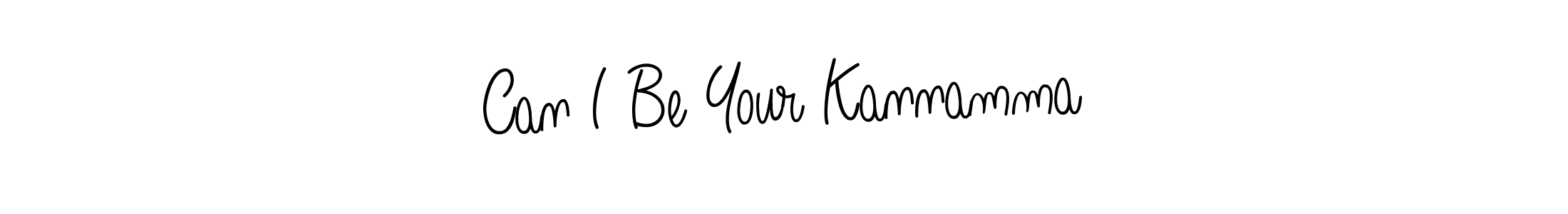 Once you've used our free online signature maker to create your best signature Angelique-Rose-font-FFP style, it's time to enjoy all of the benefits that Can I Be Your Kannamma name signing documents. Can I Be Your Kannamma signature style 5 images and pictures png