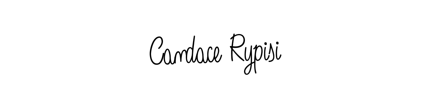 You should practise on your own different ways (Angelique-Rose-font-FFP) to write your name (Candace Rypisi) in signature. don't let someone else do it for you. Candace Rypisi signature style 5 images and pictures png