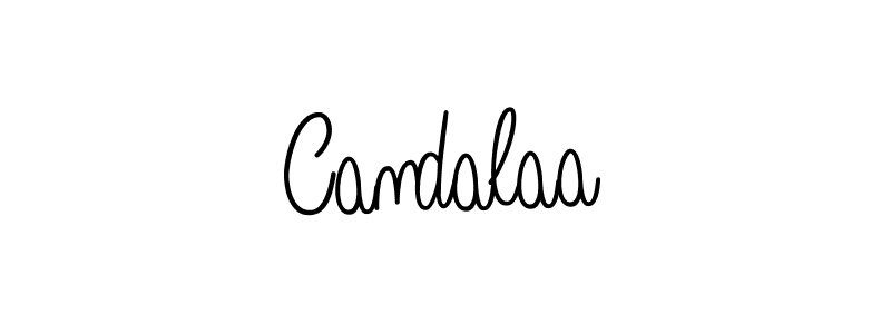 Make a beautiful signature design for name Candalaa. Use this online signature maker to create a handwritten signature for free. Candalaa signature style 5 images and pictures png