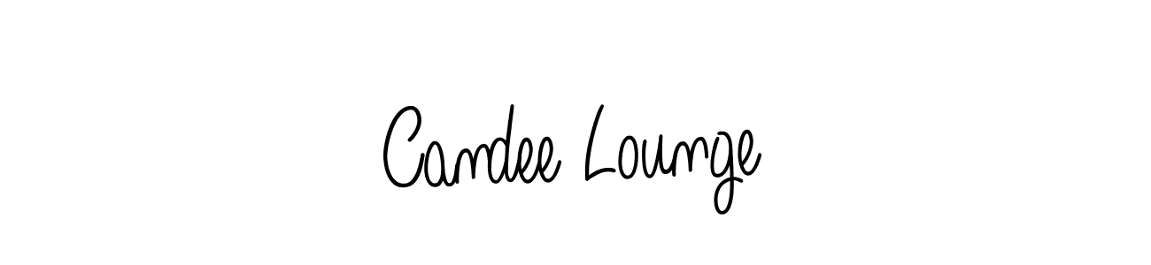 You should practise on your own different ways (Angelique-Rose-font-FFP) to write your name (Candee Lounge) in signature. don't let someone else do it for you. Candee Lounge signature style 5 images and pictures png