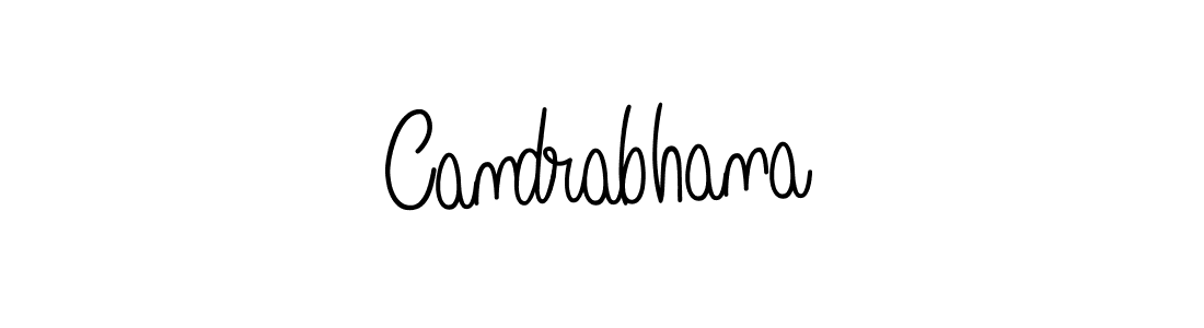 How to make Candrabhana name signature. Use Angelique-Rose-font-FFP style for creating short signs online. This is the latest handwritten sign. Candrabhana signature style 5 images and pictures png