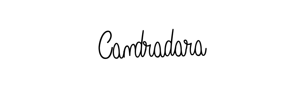 Design your own signature with our free online signature maker. With this signature software, you can create a handwritten (Angelique-Rose-font-FFP) signature for name Candradara. Candradara signature style 5 images and pictures png