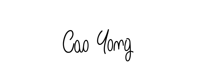 Make a beautiful signature design for name Cao Yong. Use this online signature maker to create a handwritten signature for free. Cao Yong signature style 5 images and pictures png