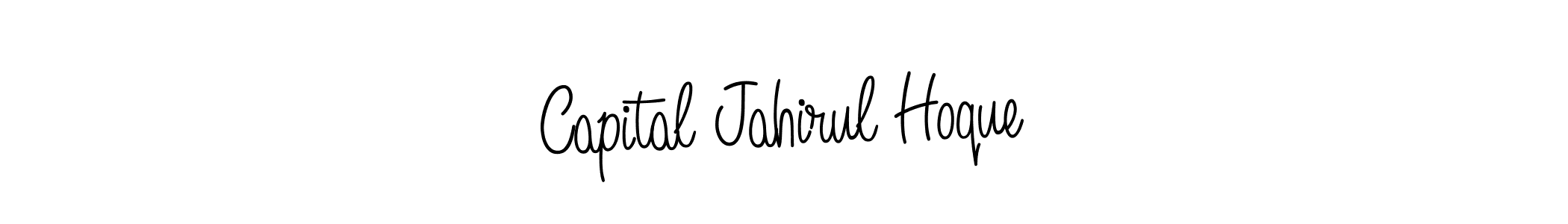 Create a beautiful signature design for name Capital Jahirul Hoque. With this signature (Angelique-Rose-font-FFP) fonts, you can make a handwritten signature for free. Capital Jahirul Hoque signature style 5 images and pictures png