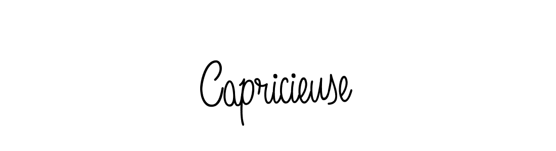 Make a beautiful signature design for name Capricieuse. Use this online signature maker to create a handwritten signature for free. Capricieuse signature style 5 images and pictures png