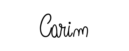 Create a beautiful signature design for name Carim. With this signature (Angelique-Rose-font-FFP) fonts, you can make a handwritten signature for free. Carim signature style 5 images and pictures png