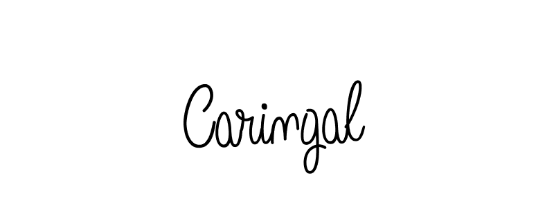 How to make Caringal name signature. Use Angelique-Rose-font-FFP style for creating short signs online. This is the latest handwritten sign. Caringal signature style 5 images and pictures png