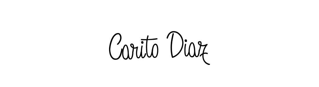 It looks lik you need a new signature style for name Carito Diaz. Design unique handwritten (Angelique-Rose-font-FFP) signature with our free signature maker in just a few clicks. Carito Diaz signature style 5 images and pictures png