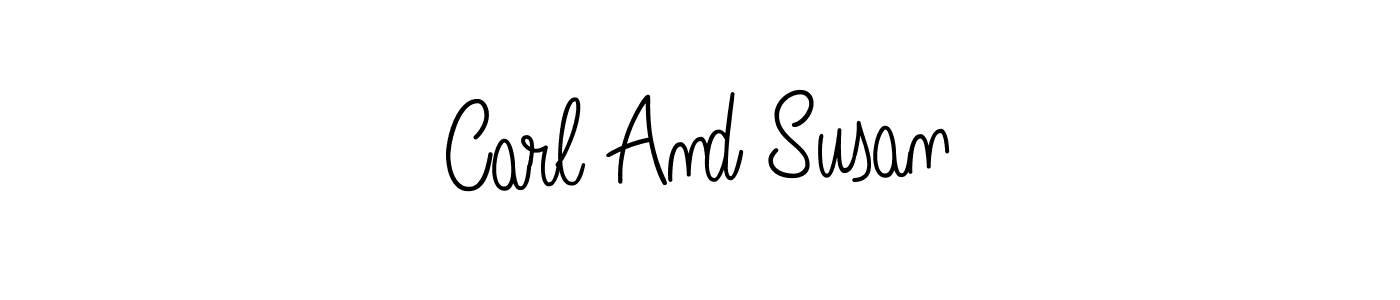 Angelique-Rose-font-FFP is a professional signature style that is perfect for those who want to add a touch of class to their signature. It is also a great choice for those who want to make their signature more unique. Get Carl And Susan name to fancy signature for free. Carl And Susan signature style 5 images and pictures png
