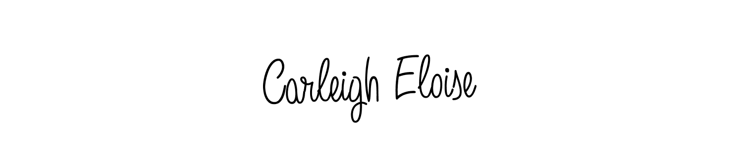 Also You can easily find your signature by using the search form. We will create Carleigh Eloise name handwritten signature images for you free of cost using Angelique-Rose-font-FFP sign style. Carleigh Eloise signature style 5 images and pictures png