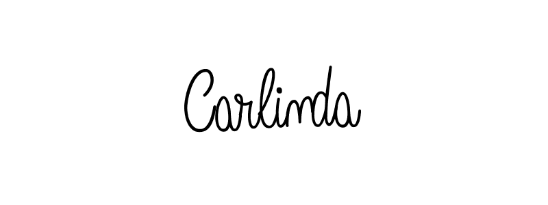 How to make Carlinda name signature. Use Angelique-Rose-font-FFP style for creating short signs online. This is the latest handwritten sign. Carlinda signature style 5 images and pictures png