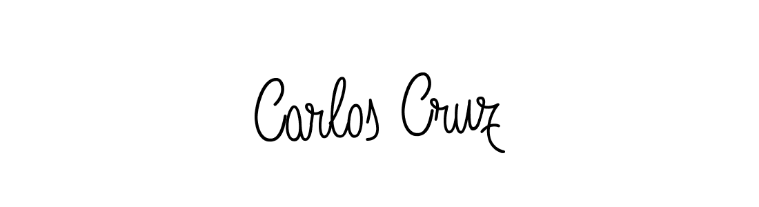 Use a signature maker to create a handwritten signature online. With this signature software, you can design (Angelique-Rose-font-FFP) your own signature for name Carlos Cruz. Carlos Cruz signature style 5 images and pictures png