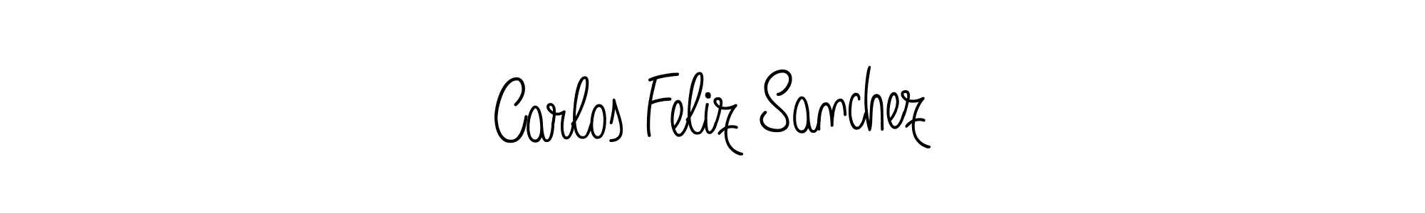 Similarly Angelique-Rose-font-FFP is the best handwritten signature design. Signature creator online .You can use it as an online autograph creator for name Carlos Feliz Sanchez. Carlos Feliz Sanchez signature style 5 images and pictures png