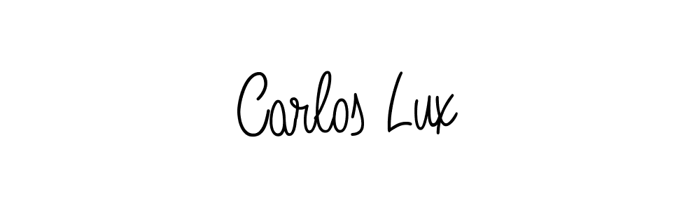 Create a beautiful signature design for name Carlos Lux. With this signature (Angelique-Rose-font-FFP) fonts, you can make a handwritten signature for free. Carlos Lux signature style 5 images and pictures png