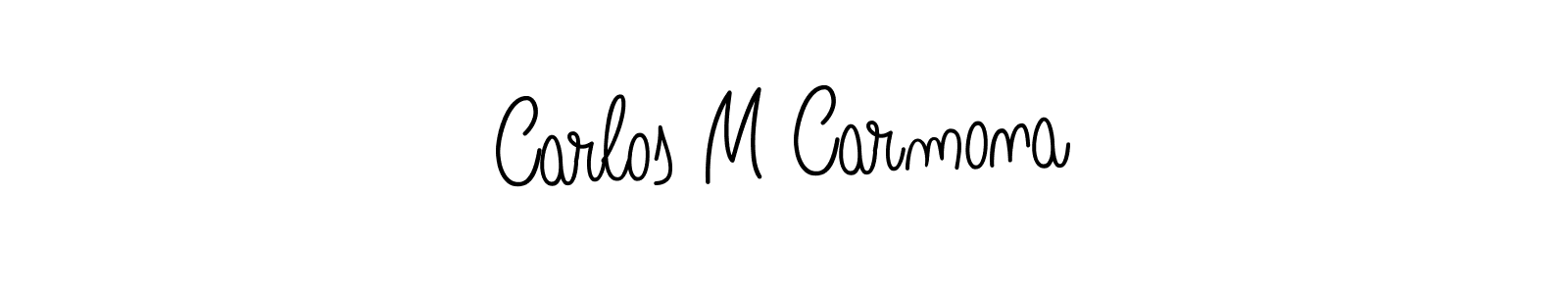 Make a beautiful signature design for name Carlos M Carmona. Use this online signature maker to create a handwritten signature for free. Carlos M Carmona signature style 5 images and pictures png