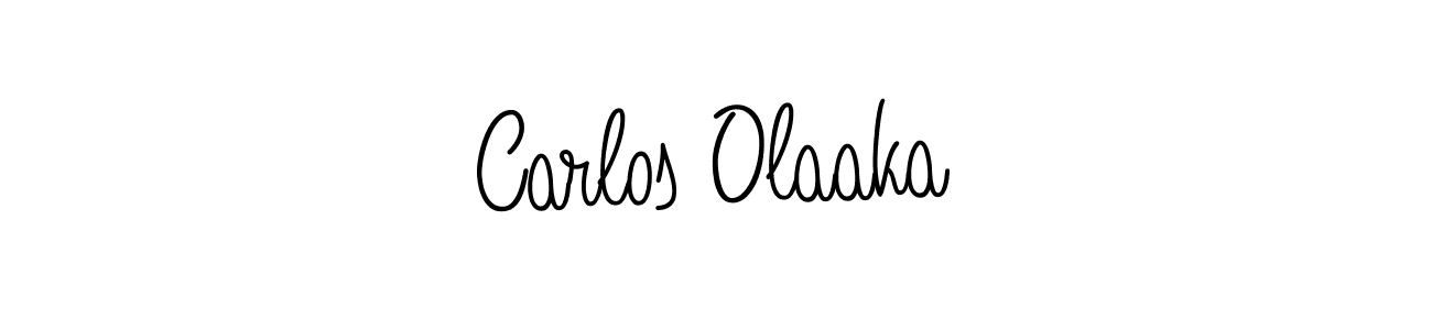 How to Draw Carlos Olaaka signature style? Angelique-Rose-font-FFP is a latest design signature styles for name Carlos Olaaka. Carlos Olaaka signature style 5 images and pictures png