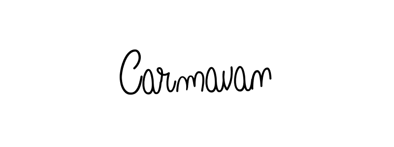Carmavan stylish signature style. Best Handwritten Sign (Angelique-Rose-font-FFP) for my name. Handwritten Signature Collection Ideas for my name Carmavan. Carmavan signature style 5 images and pictures png