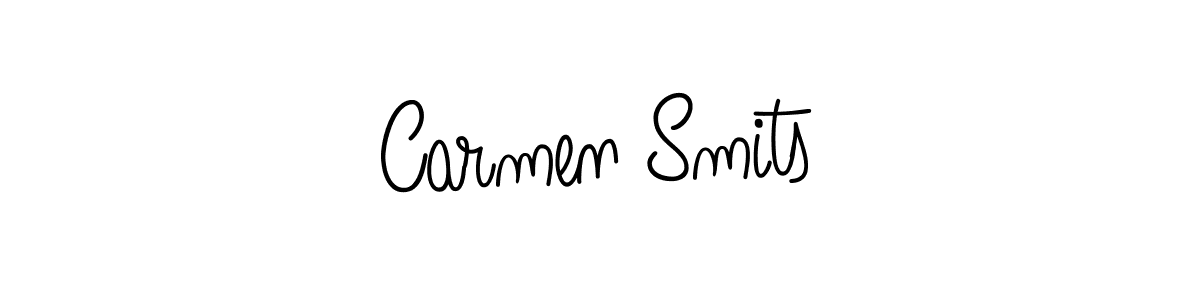 You can use this online signature creator to create a handwritten signature for the name Carmen Smits. This is the best online autograph maker. Carmen Smits signature style 5 images and pictures png