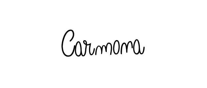 Carmona stylish signature style. Best Handwritten Sign (Angelique-Rose-font-FFP) for my name. Handwritten Signature Collection Ideas for my name Carmona. Carmona signature style 5 images and pictures png