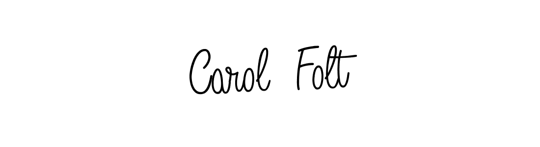 It looks lik you need a new signature style for name Carol  Folt. Design unique handwritten (Angelique-Rose-font-FFP) signature with our free signature maker in just a few clicks. Carol  Folt signature style 5 images and pictures png