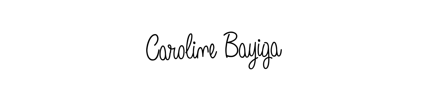 How to Draw Caroline Bayiga signature style? Angelique-Rose-font-FFP is a latest design signature styles for name Caroline Bayiga. Caroline Bayiga signature style 5 images and pictures png
