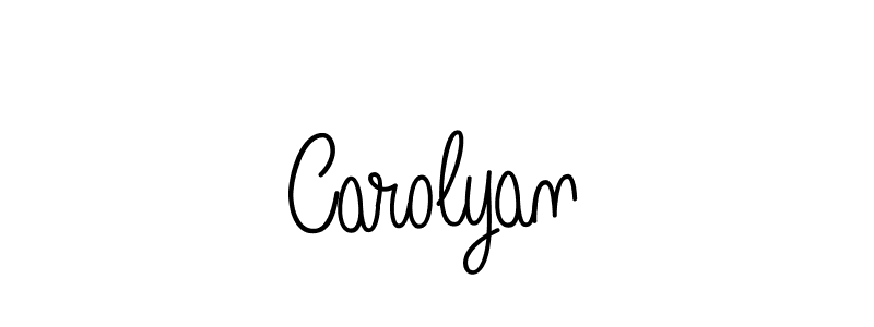 Similarly Angelique-Rose-font-FFP is the best handwritten signature design. Signature creator online .You can use it as an online autograph creator for name Carolyan. Carolyan signature style 5 images and pictures png