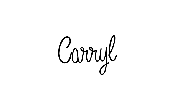 Once you've used our free online signature maker to create your best signature Angelique-Rose-font-FFP style, it's time to enjoy all of the benefits that Carryl name signing documents. Carryl signature style 5 images and pictures png