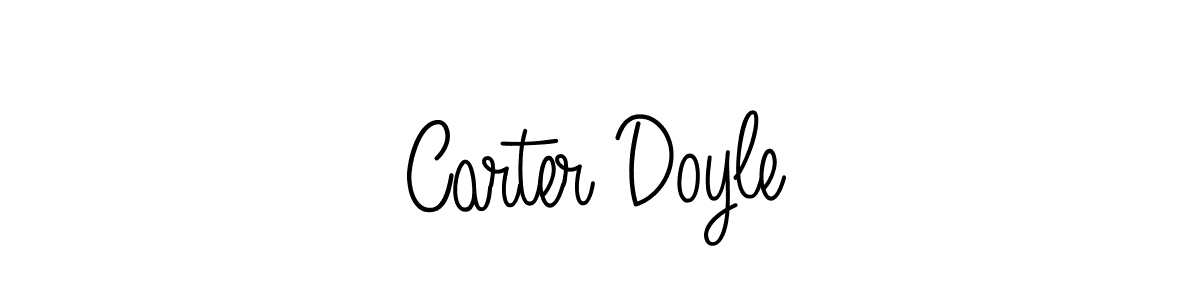 Create a beautiful signature design for name Carter Doyle. With this signature (Angelique-Rose-font-FFP) fonts, you can make a handwritten signature for free. Carter Doyle signature style 5 images and pictures png