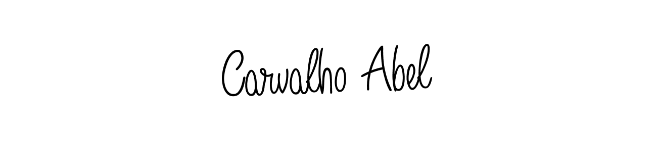 How to make Carvalho Abel name signature. Use Angelique-Rose-font-FFP style for creating short signs online. This is the latest handwritten sign. Carvalho Abel signature style 5 images and pictures png