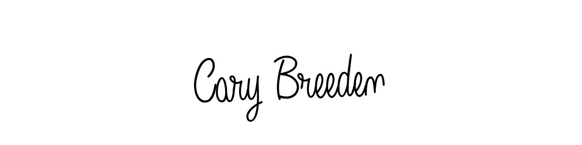 Make a beautiful signature design for name Cary Breeden. Use this online signature maker to create a handwritten signature for free. Cary Breeden signature style 5 images and pictures png