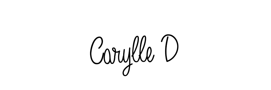 Make a short Carylle D signature style. Manage your documents anywhere anytime using Angelique-Rose-font-FFP. Create and add eSignatures, submit forms, share and send files easily. Carylle D signature style 5 images and pictures png
