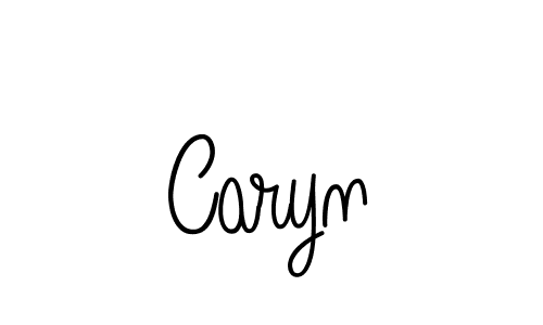How to make Caryn name signature. Use Angelique-Rose-font-FFP style for creating short signs online. This is the latest handwritten sign. Caryn signature style 5 images and pictures png