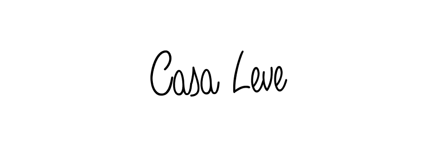 How to make Casa Leve signature? Angelique-Rose-font-FFP is a professional autograph style. Create handwritten signature for Casa Leve name. Casa Leve signature style 5 images and pictures png