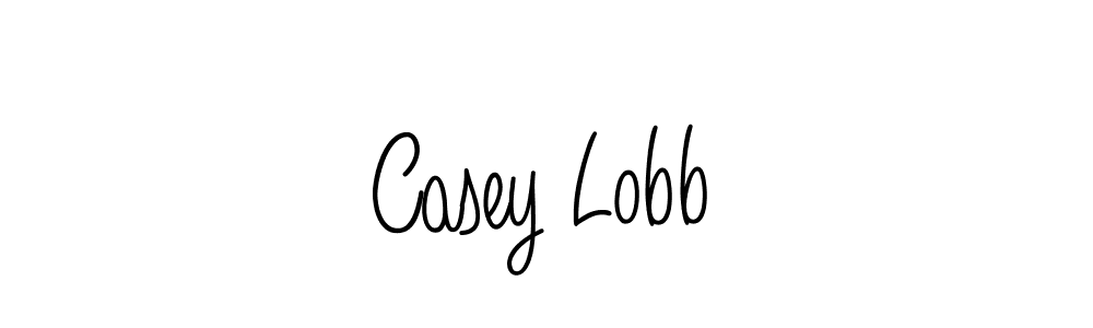 How to make Casey Lobb name signature. Use Angelique-Rose-font-FFP style for creating short signs online. This is the latest handwritten sign. Casey Lobb signature style 5 images and pictures png
