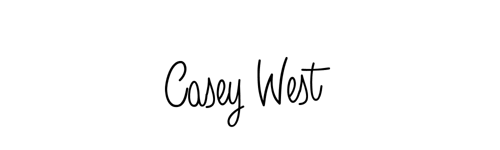 How to Draw Casey West signature style? Angelique-Rose-font-FFP is a latest design signature styles for name Casey West. Casey West signature style 5 images and pictures png