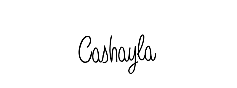 Design your own signature with our free online signature maker. With this signature software, you can create a handwritten (Angelique-Rose-font-FFP) signature for name Cashayla. Cashayla signature style 5 images and pictures png