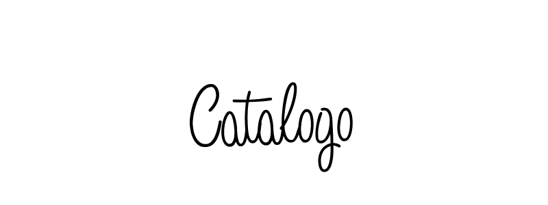 You should practise on your own different ways (Angelique-Rose-font-FFP) to write your name (Catalogo) in signature. don't let someone else do it for you. Catalogo signature style 5 images and pictures png
