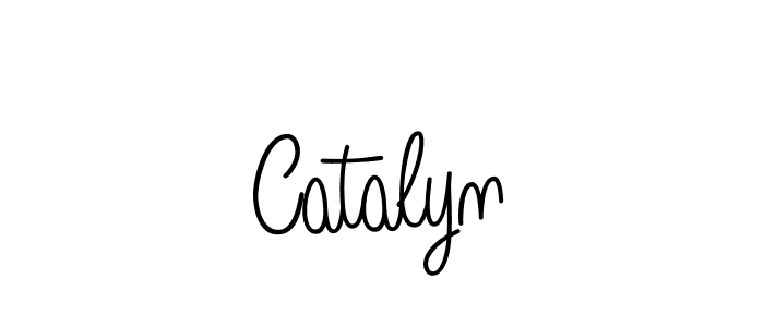 How to Draw Catalyn signature style? Angelique-Rose-font-FFP is a latest design signature styles for name Catalyn. Catalyn signature style 5 images and pictures png