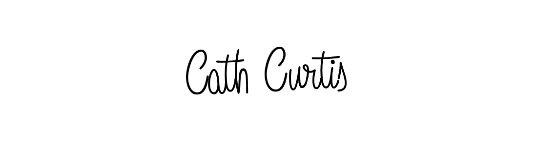 Make a beautiful signature design for name Cath Curtis. With this signature (Angelique-Rose-font-FFP) style, you can create a handwritten signature for free. Cath Curtis signature style 5 images and pictures png