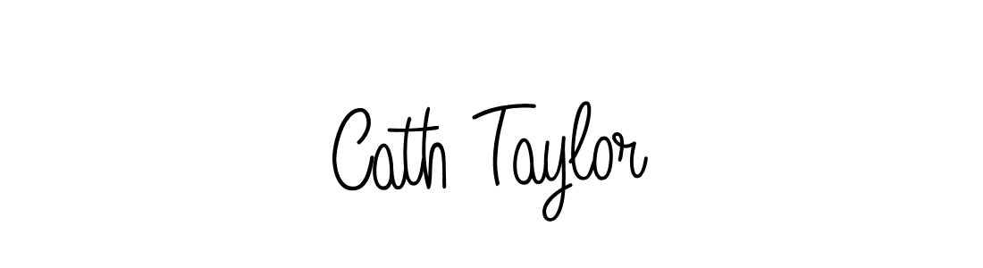 Create a beautiful signature design for name Cath Taylor. With this signature (Angelique-Rose-font-FFP) fonts, you can make a handwritten signature for free. Cath Taylor signature style 5 images and pictures png